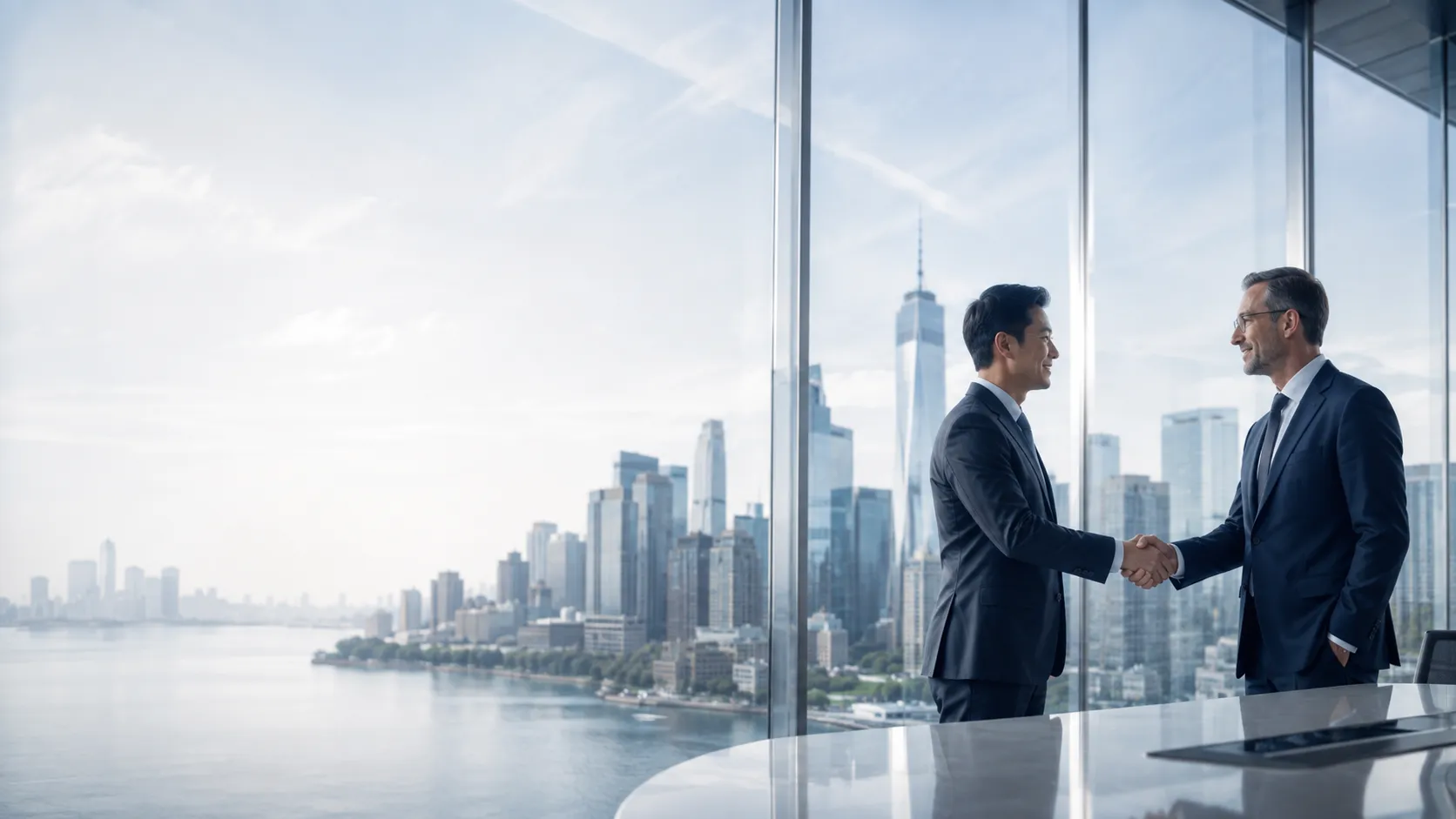 U.S. and Asian business leaders meeting in New York